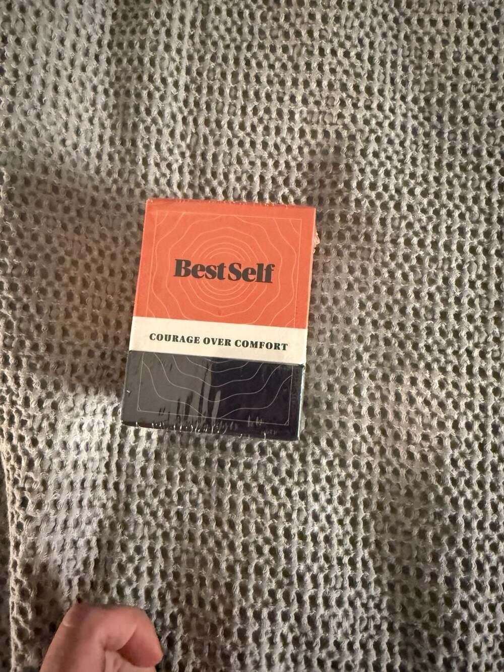 Best Self Courage Over Comfort Prompt Deck